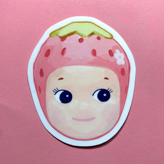 Strawberry Sonny Angel Sticker